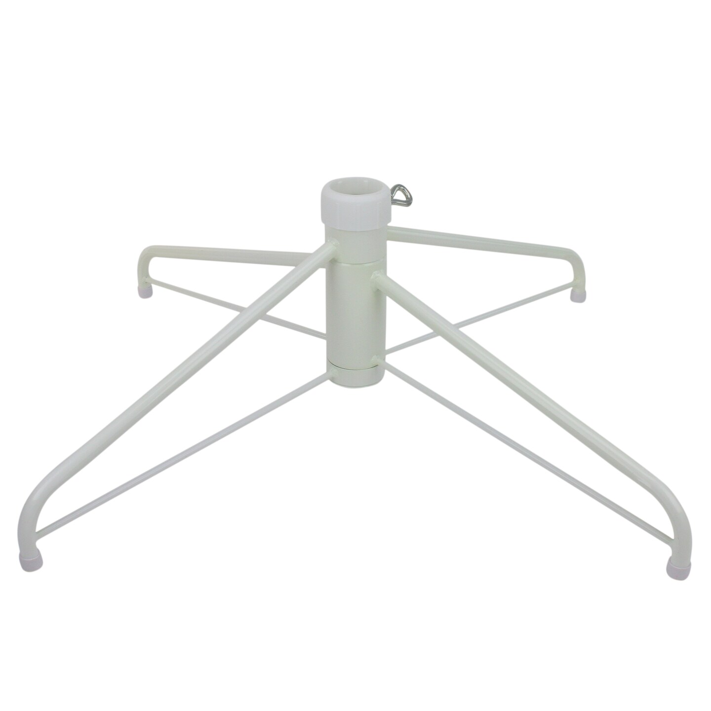 Northlight White Metal Christmas Tree Stand for 12' Artificial Trees