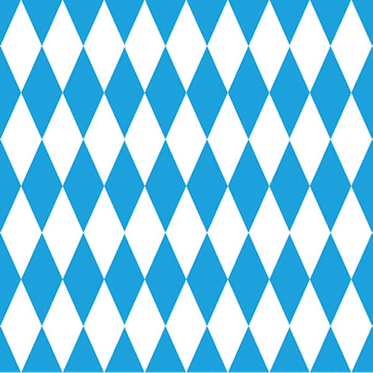 Party Central Pack of 6 Blue and White Diamond Oktoberfest Photo Backdrop Wall Decor 30&#x27;
