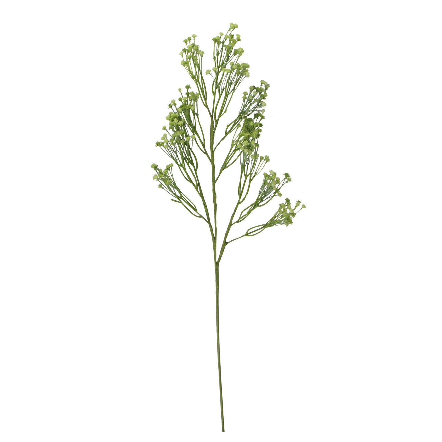 Northlight 24&#x22; Green Artificial Gysophila Stemmed Flower Spray