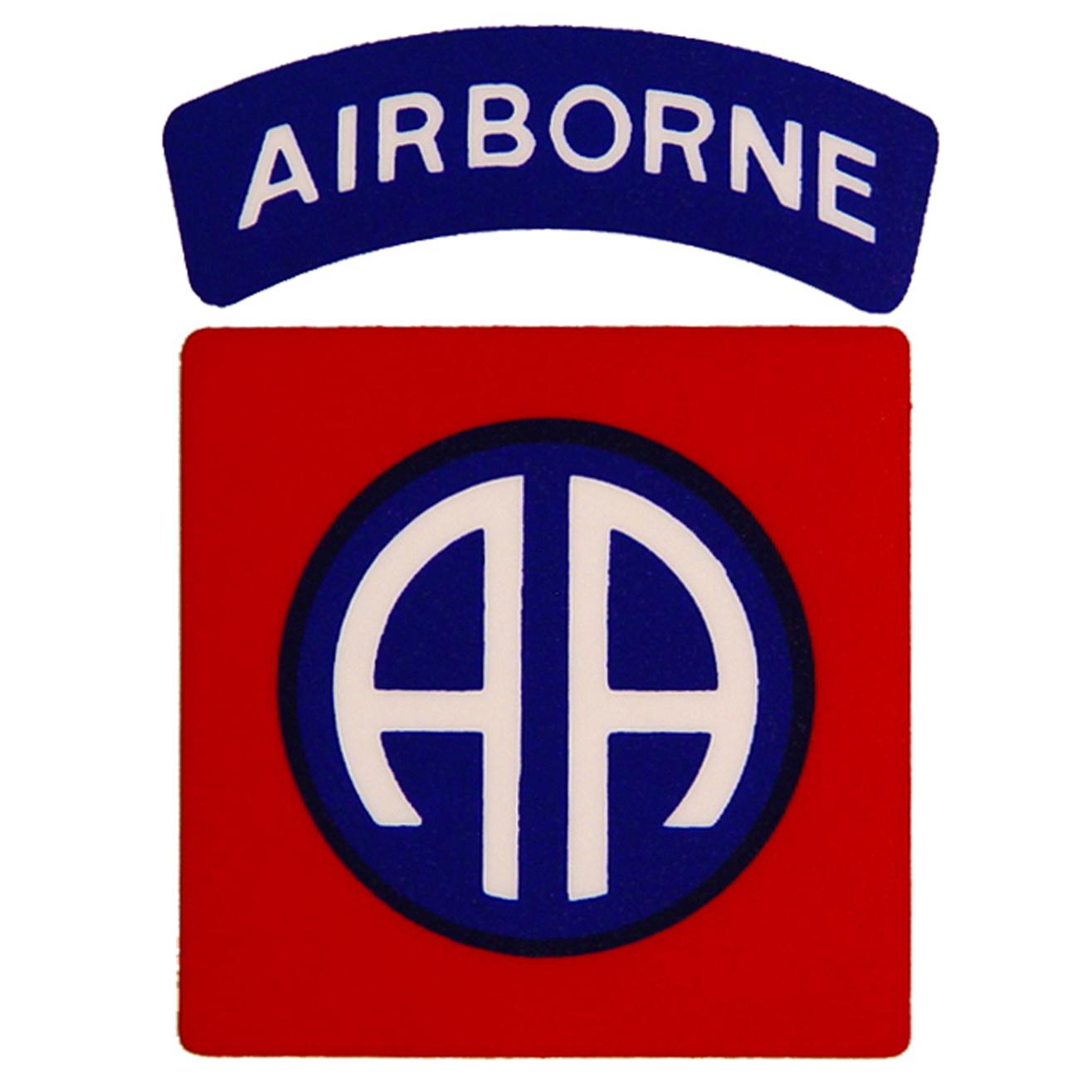 U.S. Army 82nd Airborne Sticker 3-1/4&#x22;