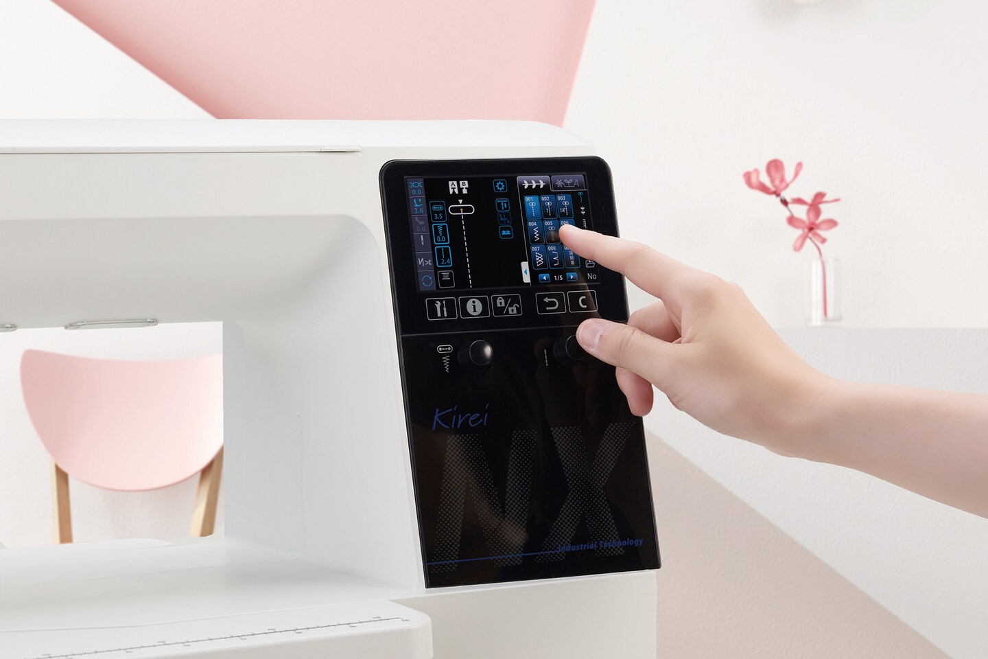 Juki HZL-NX7 Kirei Long Arm Computerized Sewing and Quilting Machine