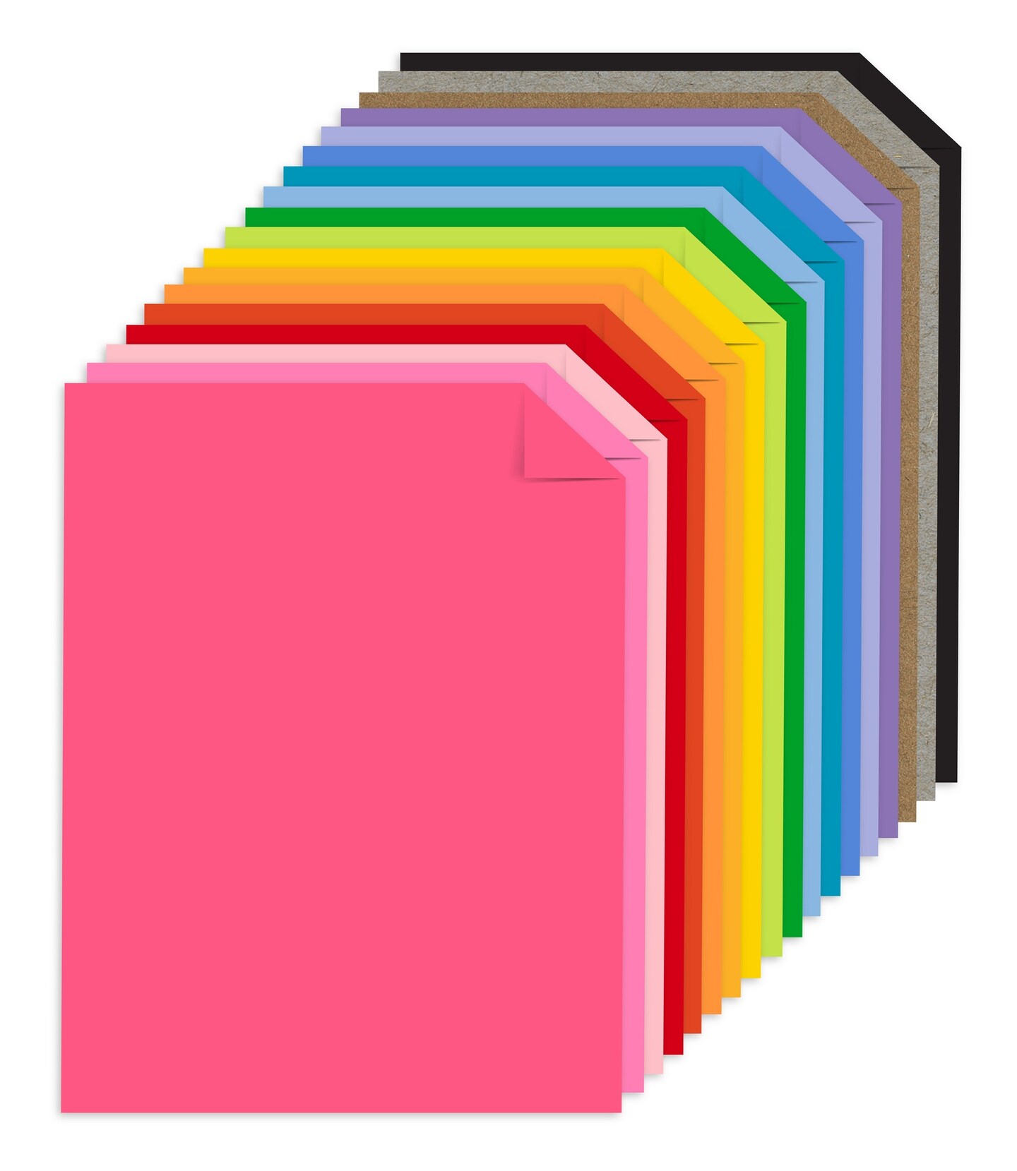 Neenah Astrodesigns Cardstock Pack 8.5"X11" 72/Pkg-18 Bold & Vivid Colors