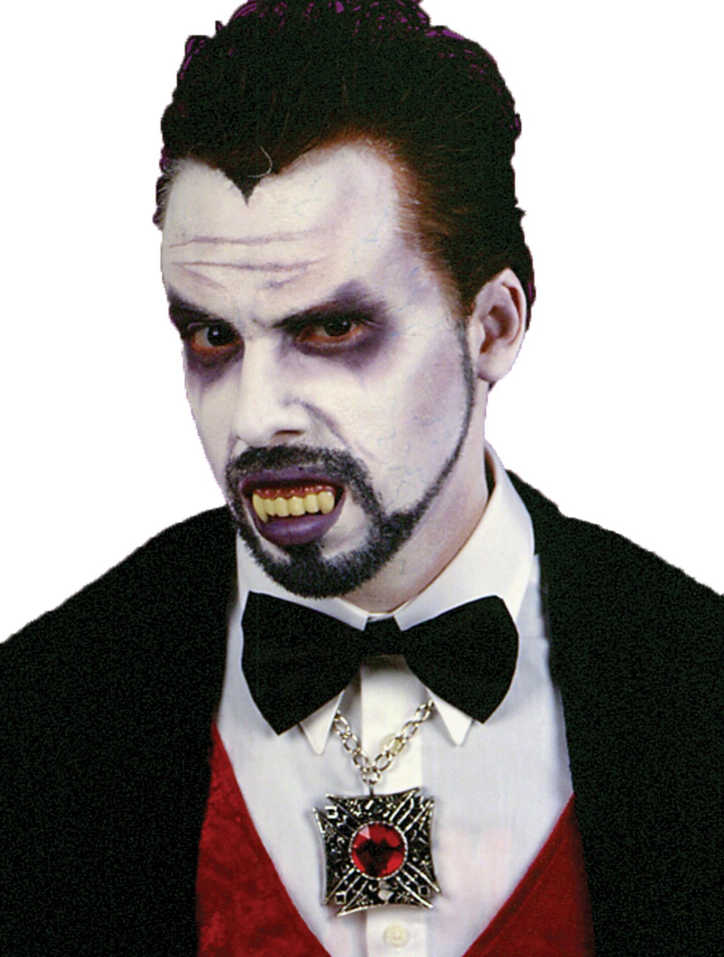 The Costume Center Black and Red Vampire Men Adult Halloween Costume Accessory