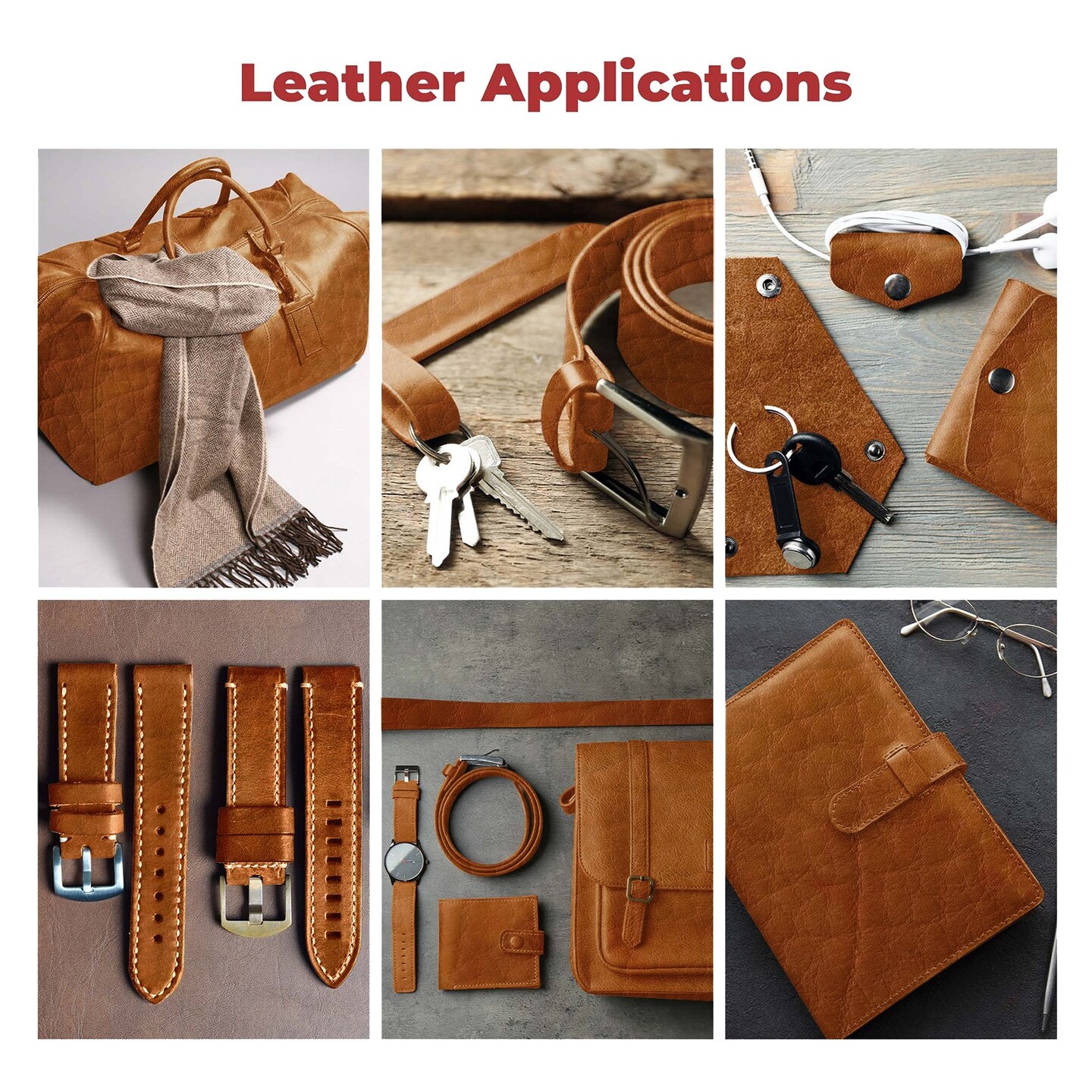 ELW Genuine American Leather Bison 8-9 oz (3.2-3.4mm) Pre-Cut - Full Grain Leather Bison Hide DIY Craft Projects, Bag, Chap, Motorcycle, Clothing, Jewelry, Moccasins