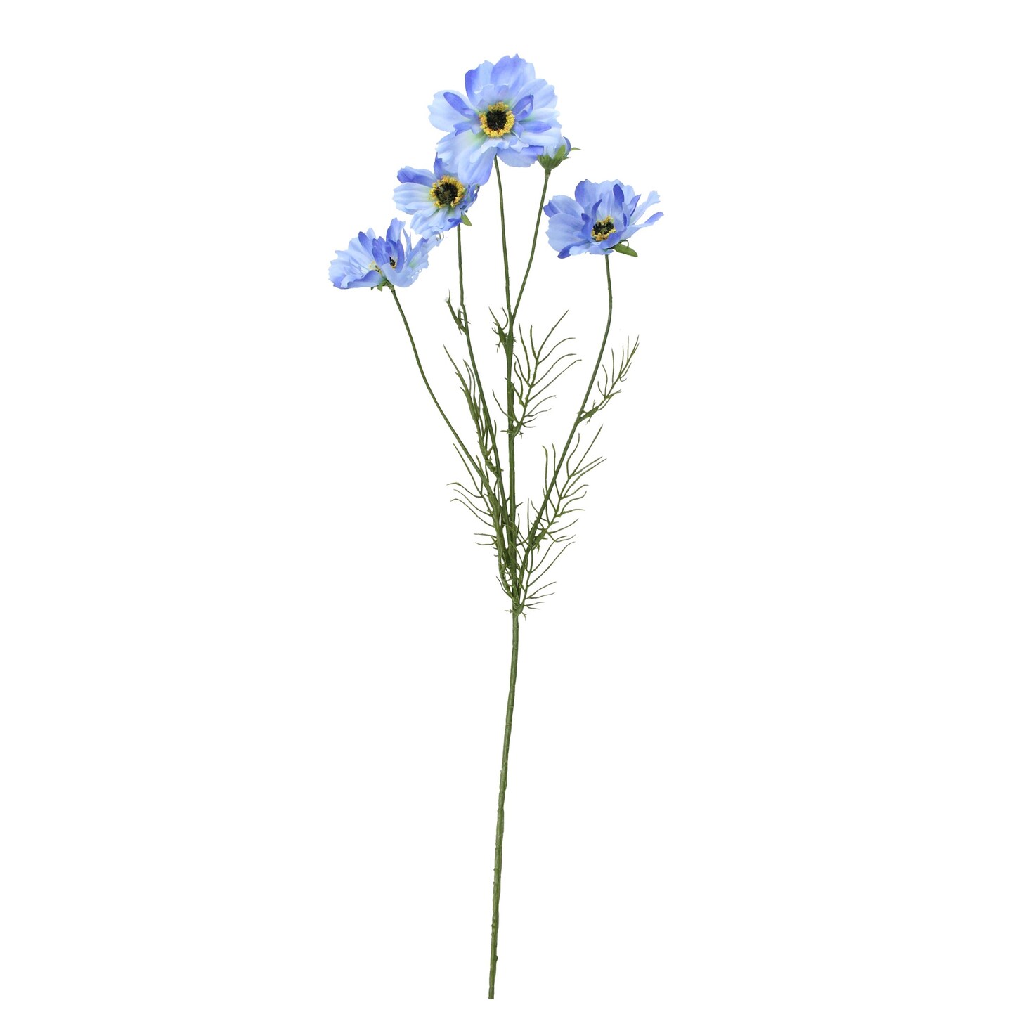 Allstate 32&#x22; Blue Cosmos Artificial Decorative Floral Spray