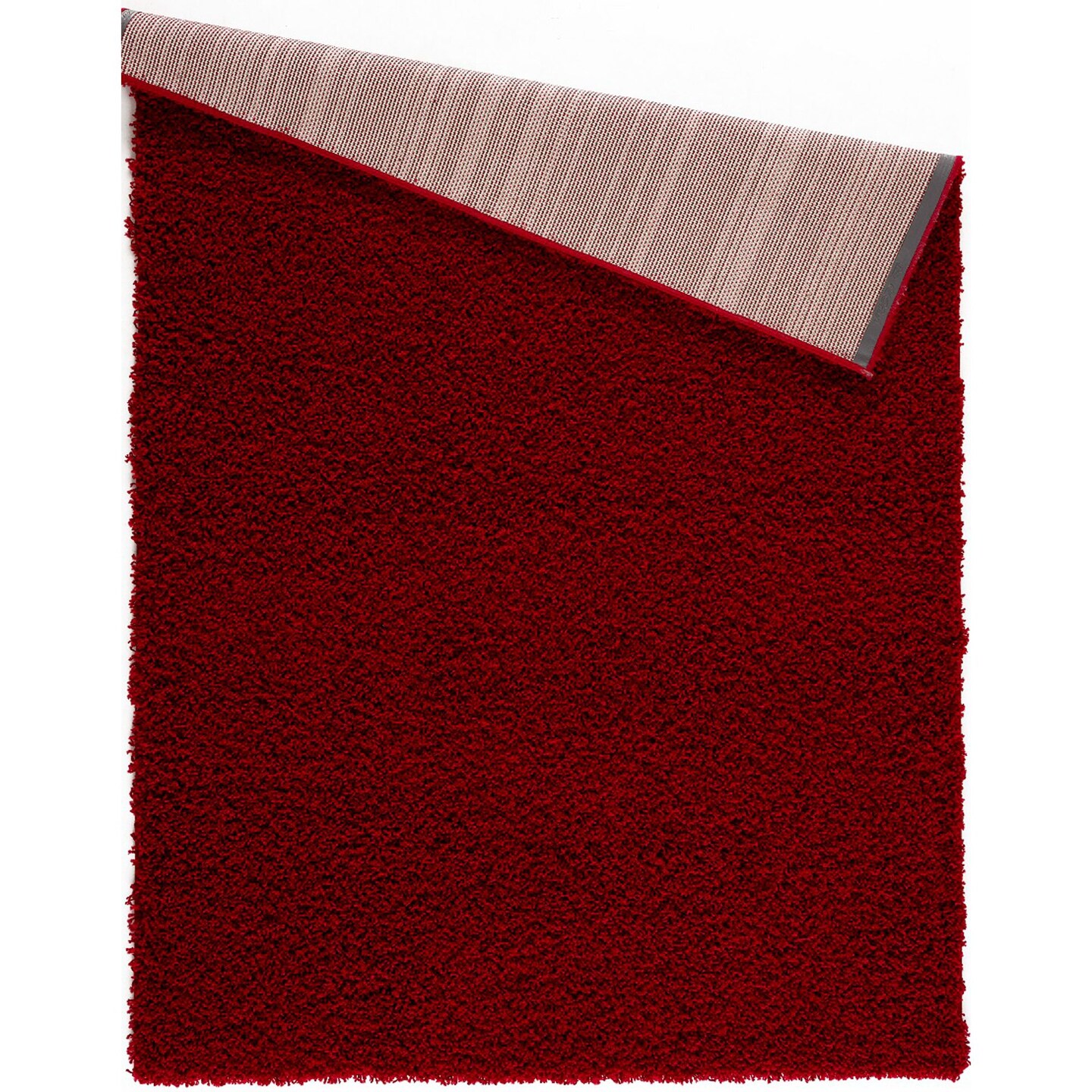 L&#x27;Baiet Livia Red Shag 2&#x27; x 3&#x27; Rug