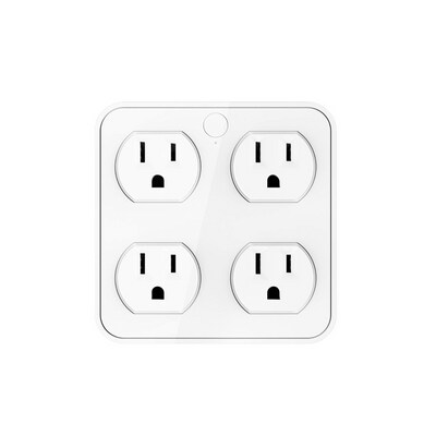 Wireless Wall Tap Smart Plug (4 Outlets,4 USB Ports) - WTP110
