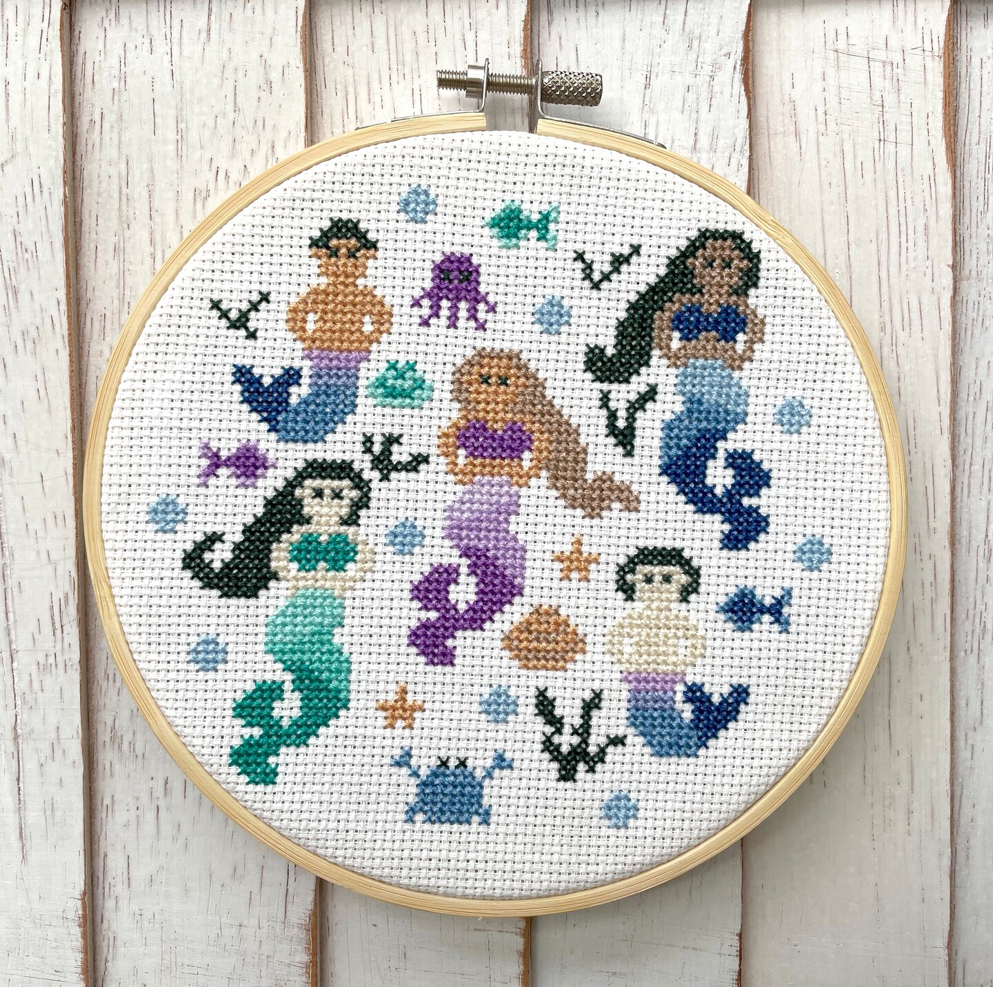 Mermaid Counted Cross Stitch Kit