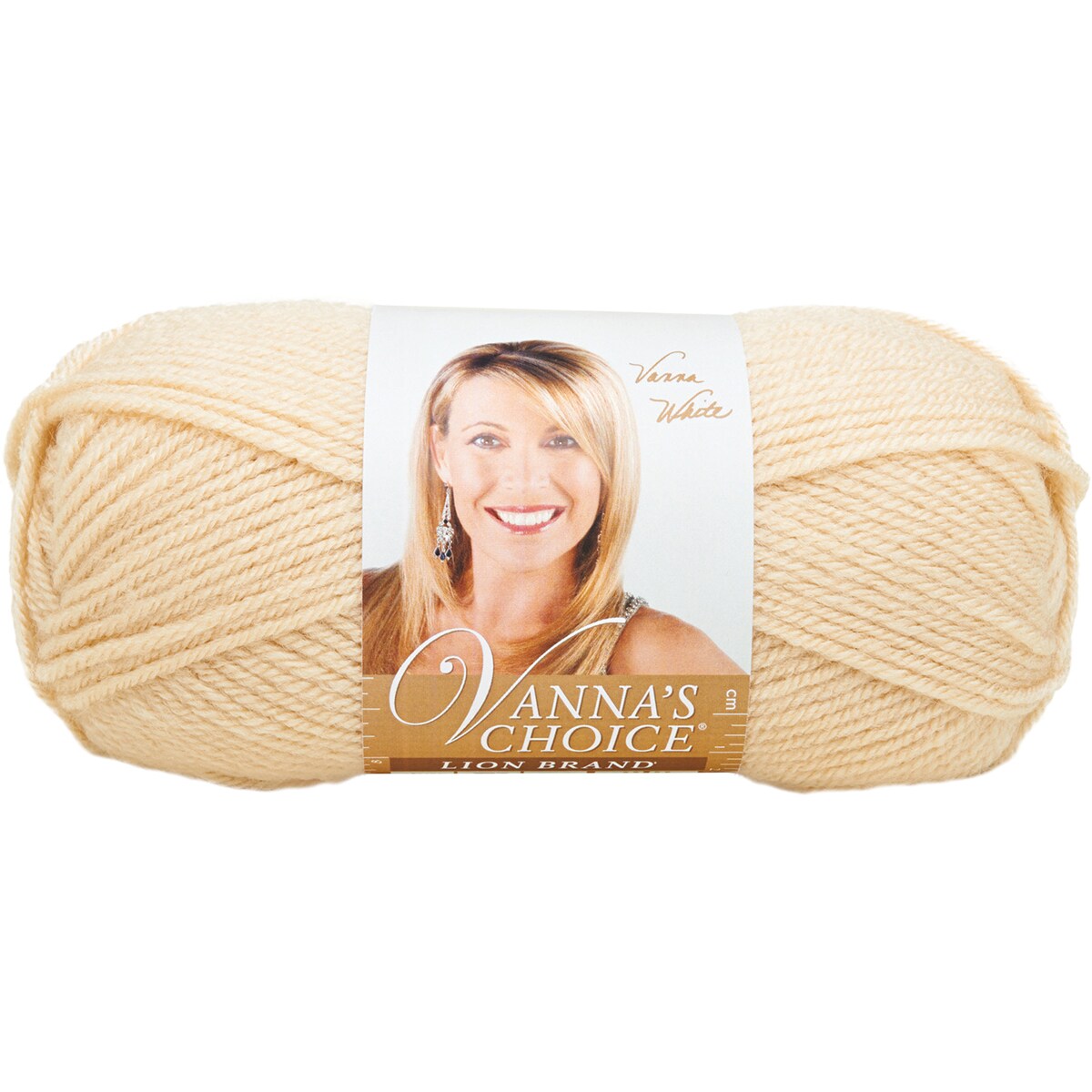 Lion Brand Vanna&#x27;s Choice Yarn-Beige