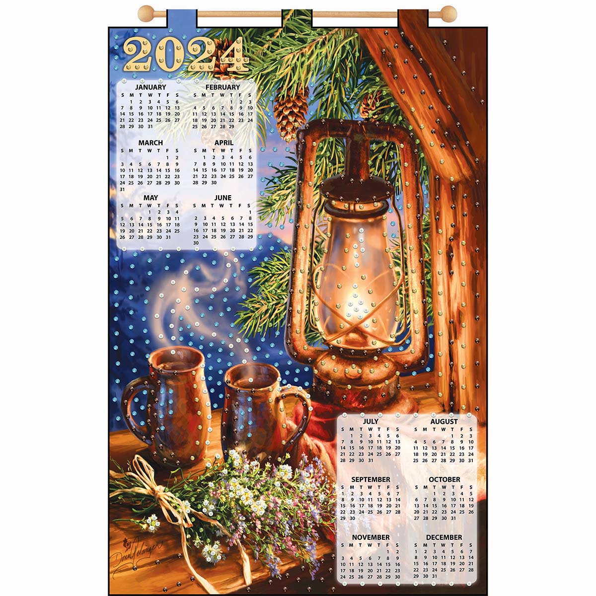 Design Works Lantern Calendar Felt & Sequin Kit Michaels