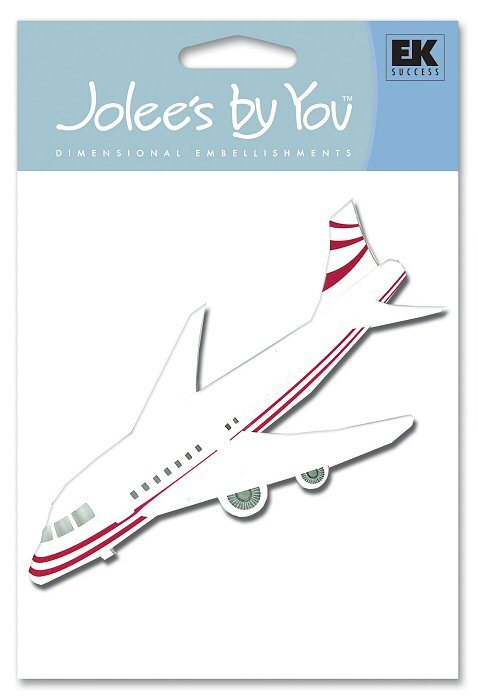 Jolee&#x27;s Boutique Airplane Dimensional Sticker