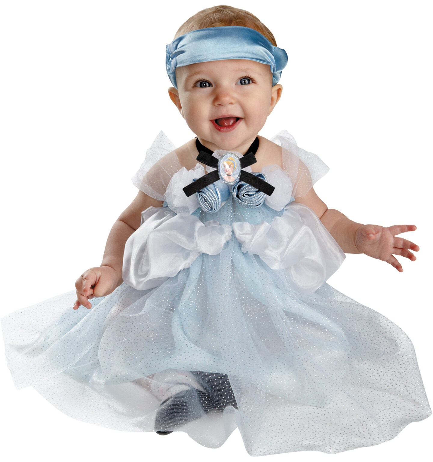 The Costume Center Blue and Black Cinderella Baby Girl Infant Christmas Costume