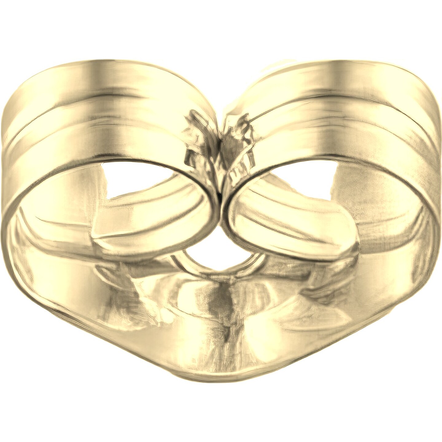 20 Yellow Gold Filled Friction Lightweight Ear Nut 5.5mm