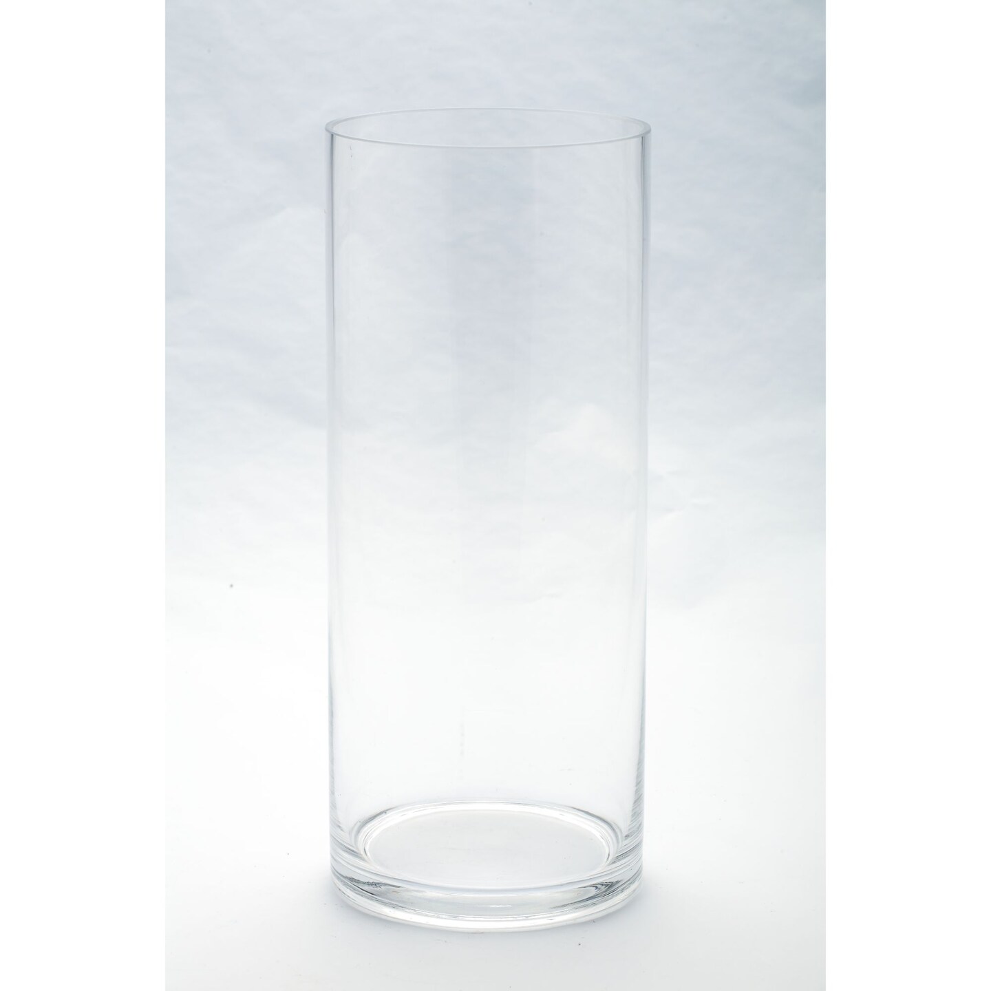 14" Clear Glass Cylinder Vase by Ashland®