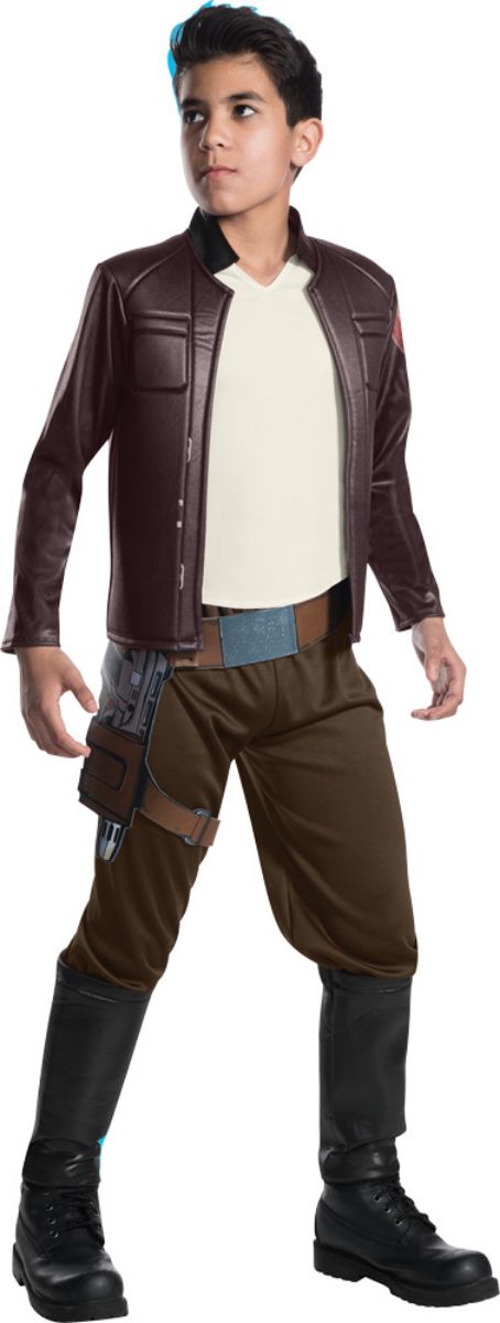 The Costume Center Brown and White Poe Dameron Deluxe Boy Child Halloween Costume - Small