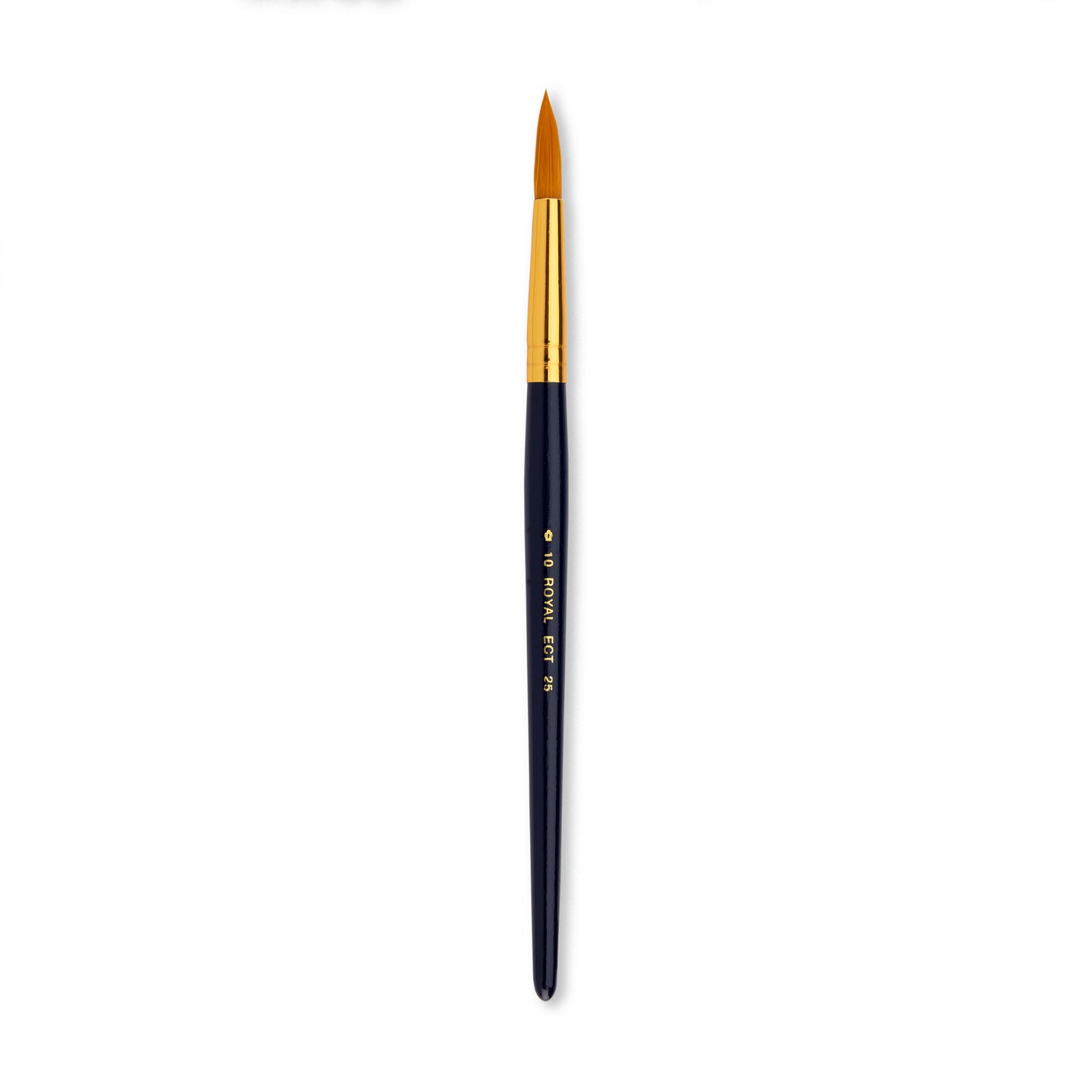 Royal Brush School Grade Brush, Golden Taklon Round, 10