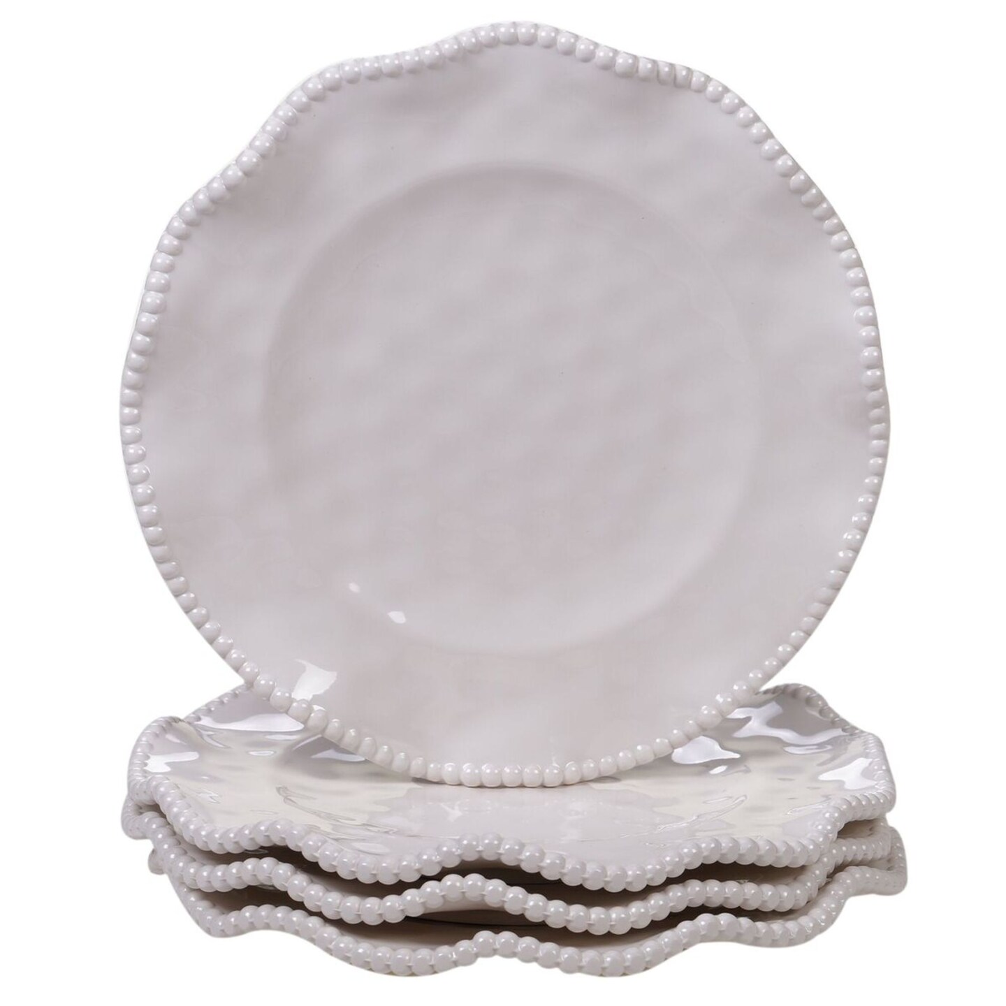 White 9 Inch Salad Plate