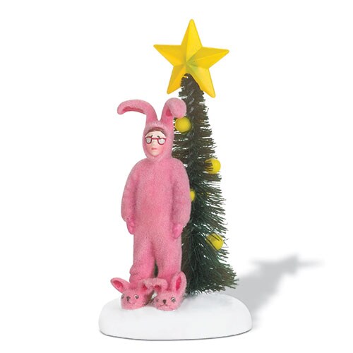 Department 56 Department 56 A Christmas Story Ralphie &#x22;Pink Nightmare&#x22; Figurine #805038
