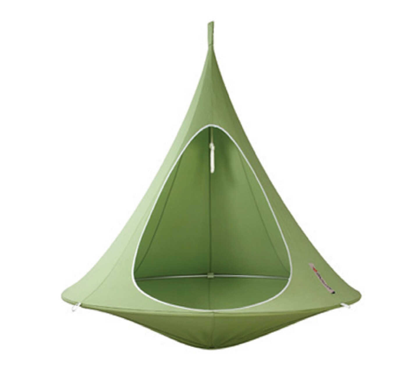 The Hamptons Collection 60&#x201D; Green Heavy Duty Hanging Cacoon Chair with Hanging Hardware
