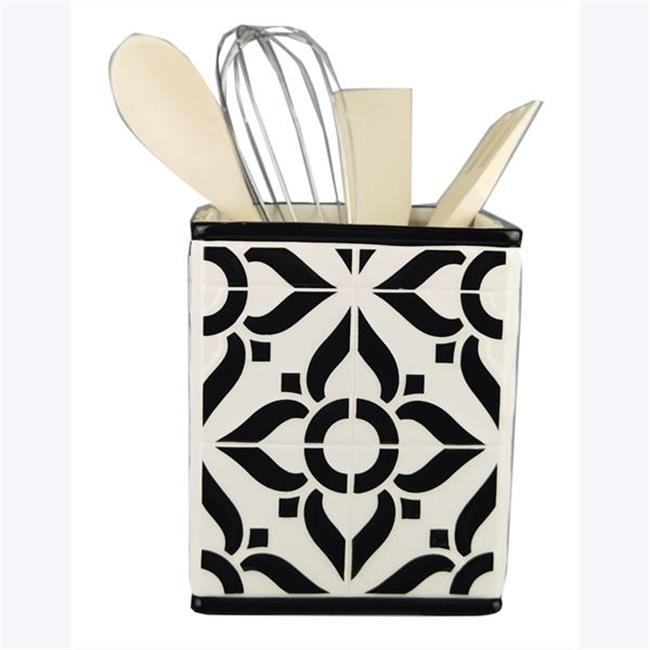 Youngs  Ceramic Moroccan Tile Design Tool Holder with Tools