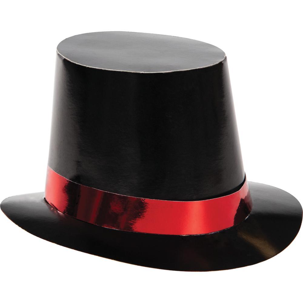 Red mini top hat online