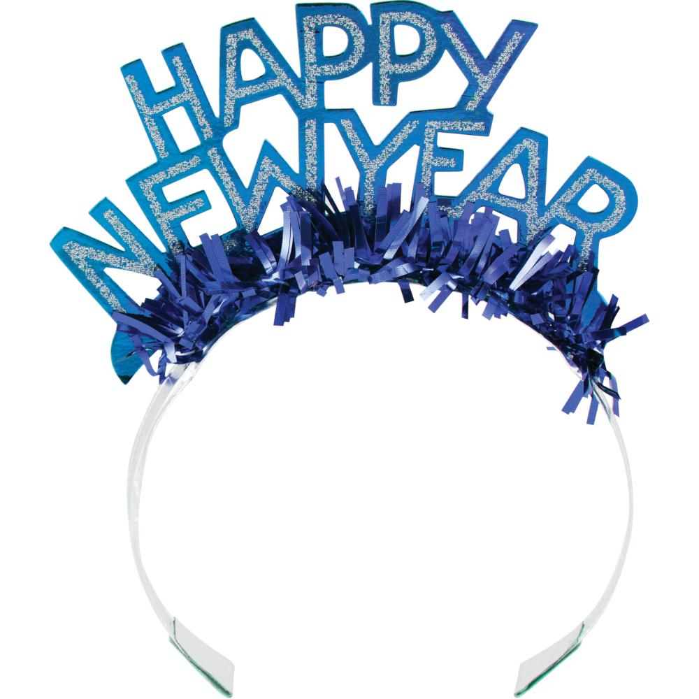 New Year&#x27;s Foil &#x26; Glitter Tiara