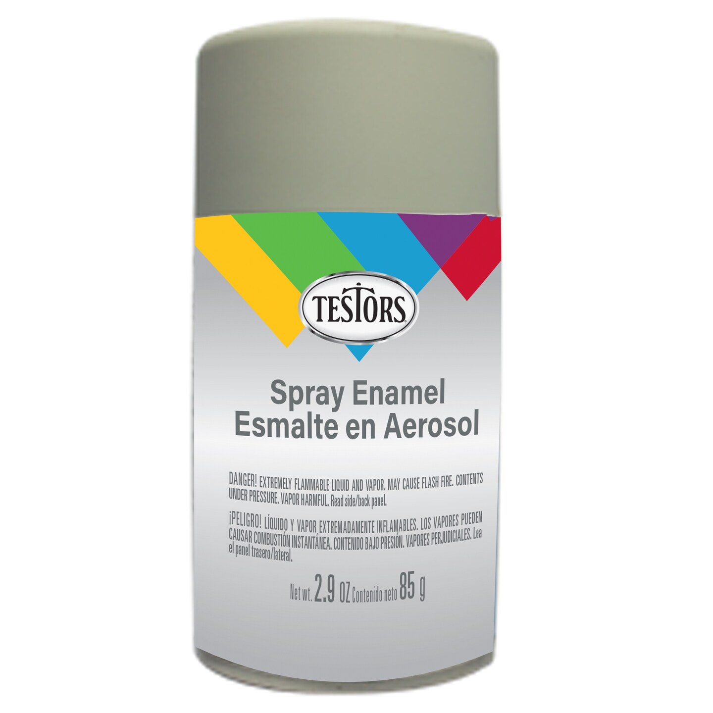 Testors All Purpose Spray Enamel 3oz-Flat Dark Aircraft Gray