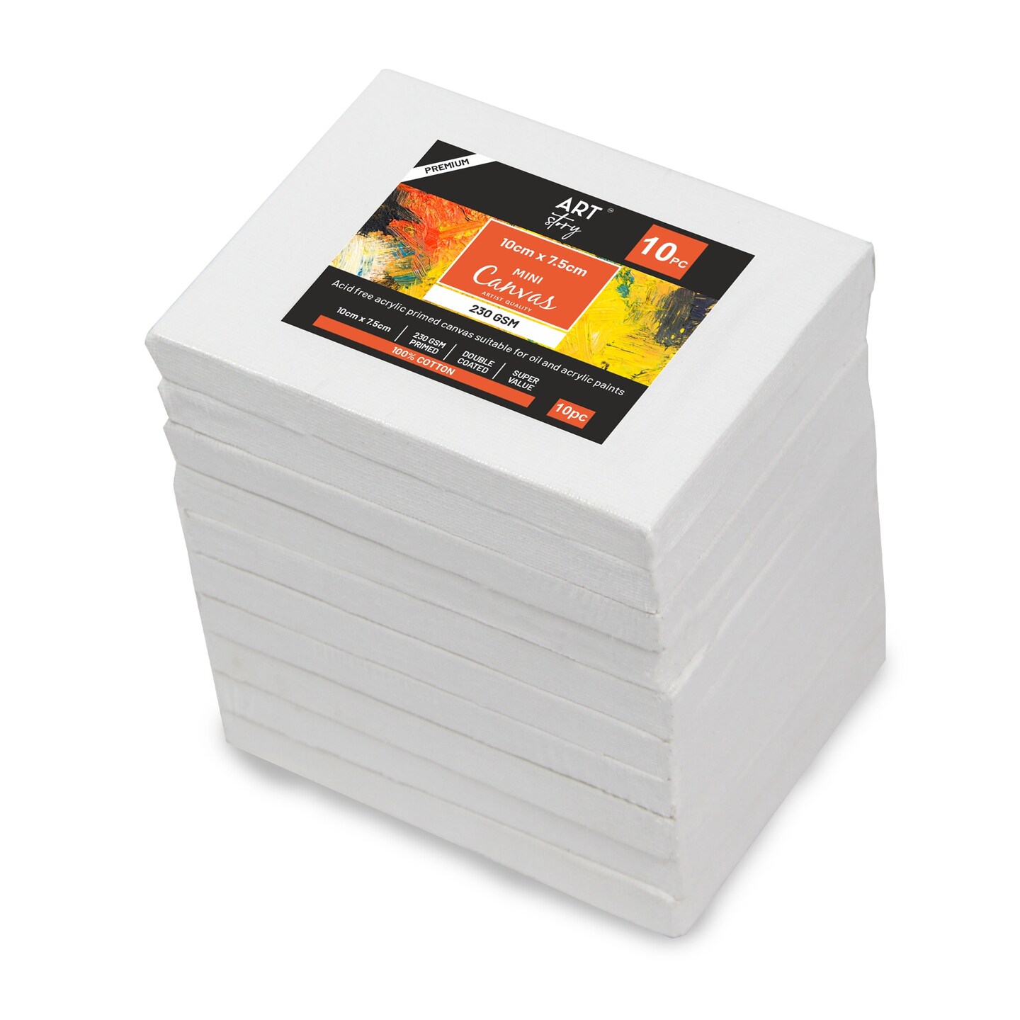 Little Birdie Mini Canvas 10X7.5cm 10/Pkg-10X7.5Cm