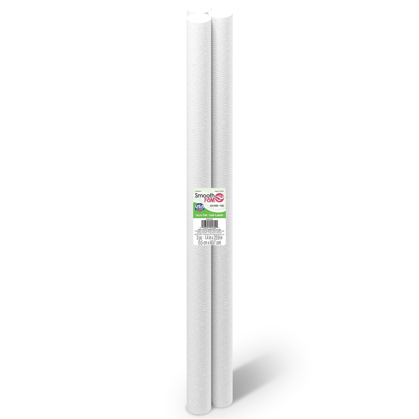 FloraCraft SmoothFoM Rods 3/Pkg-1.4&#x22;X23.9&#x22;