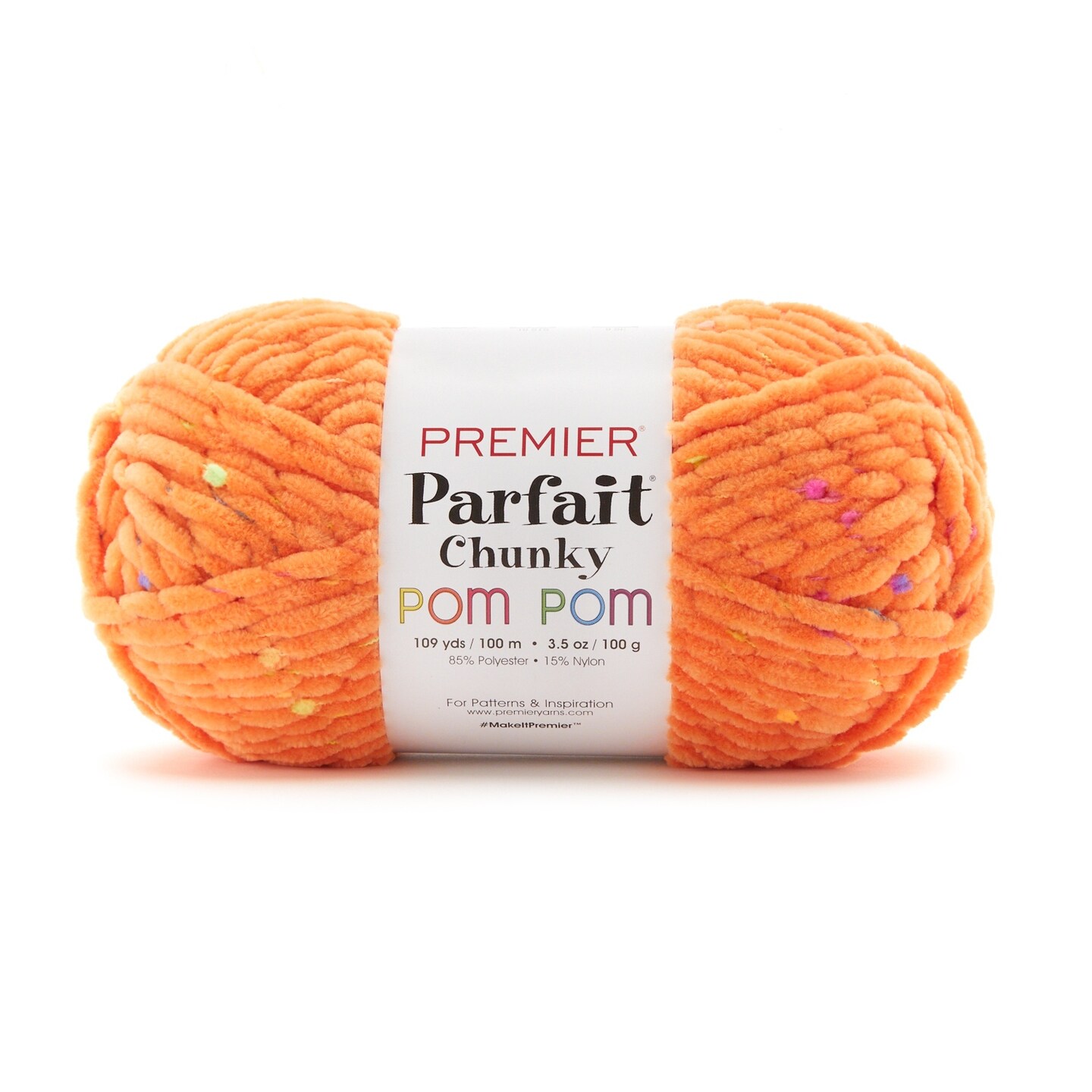 Premier Parfait Chunky Pom Pom Yarn-Citrus Burst