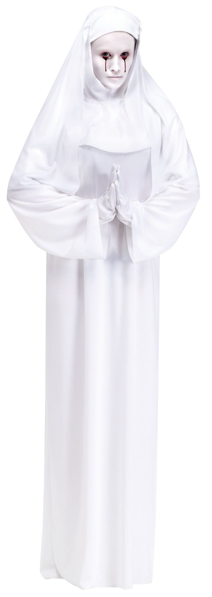 The Costume Center White Solid Mother Superior Gown Women Adult Halloween Costume Accessory - Extra Large