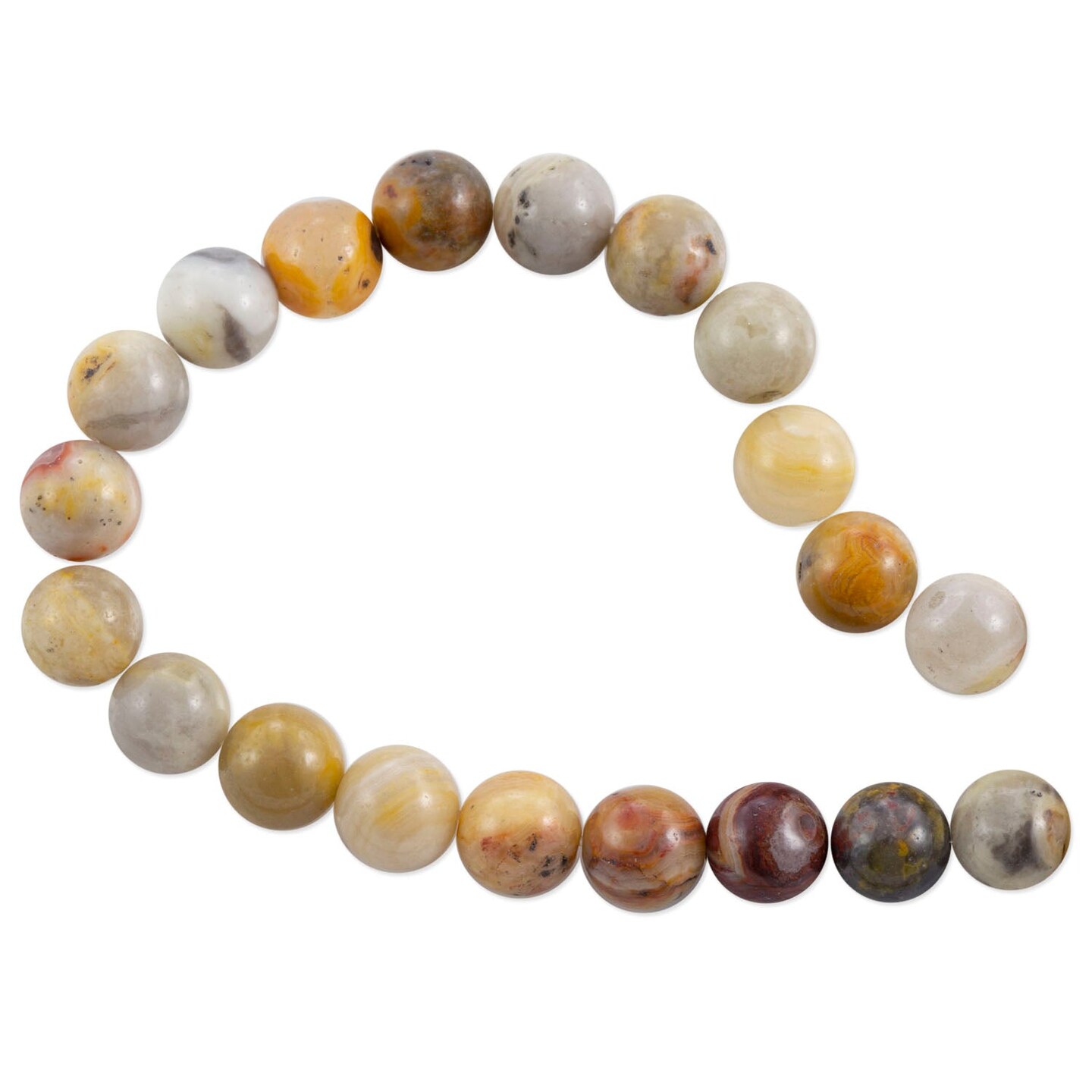 Crazy Lace Agate Beads 6mm (16&#x22; Strand)
