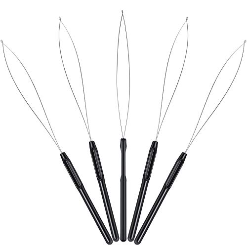 Tinksky Wooden Hair Extension Loop Needle Threader DIY Hook Tool Pack of  12｜TikTok Search