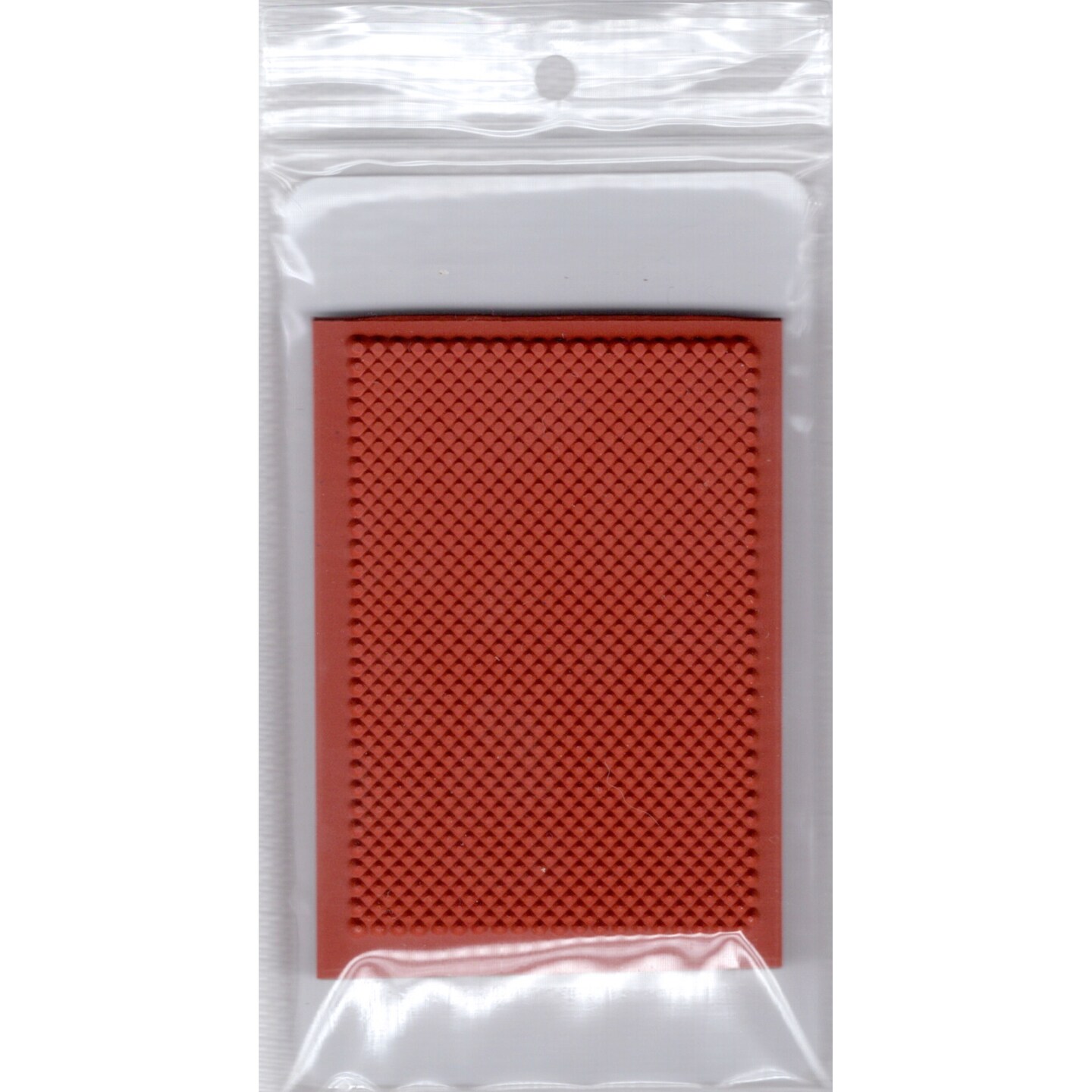 Deep Red Stamps Halftone Gradient Rubber Cling Stamp  2.2 x 3.2  inches