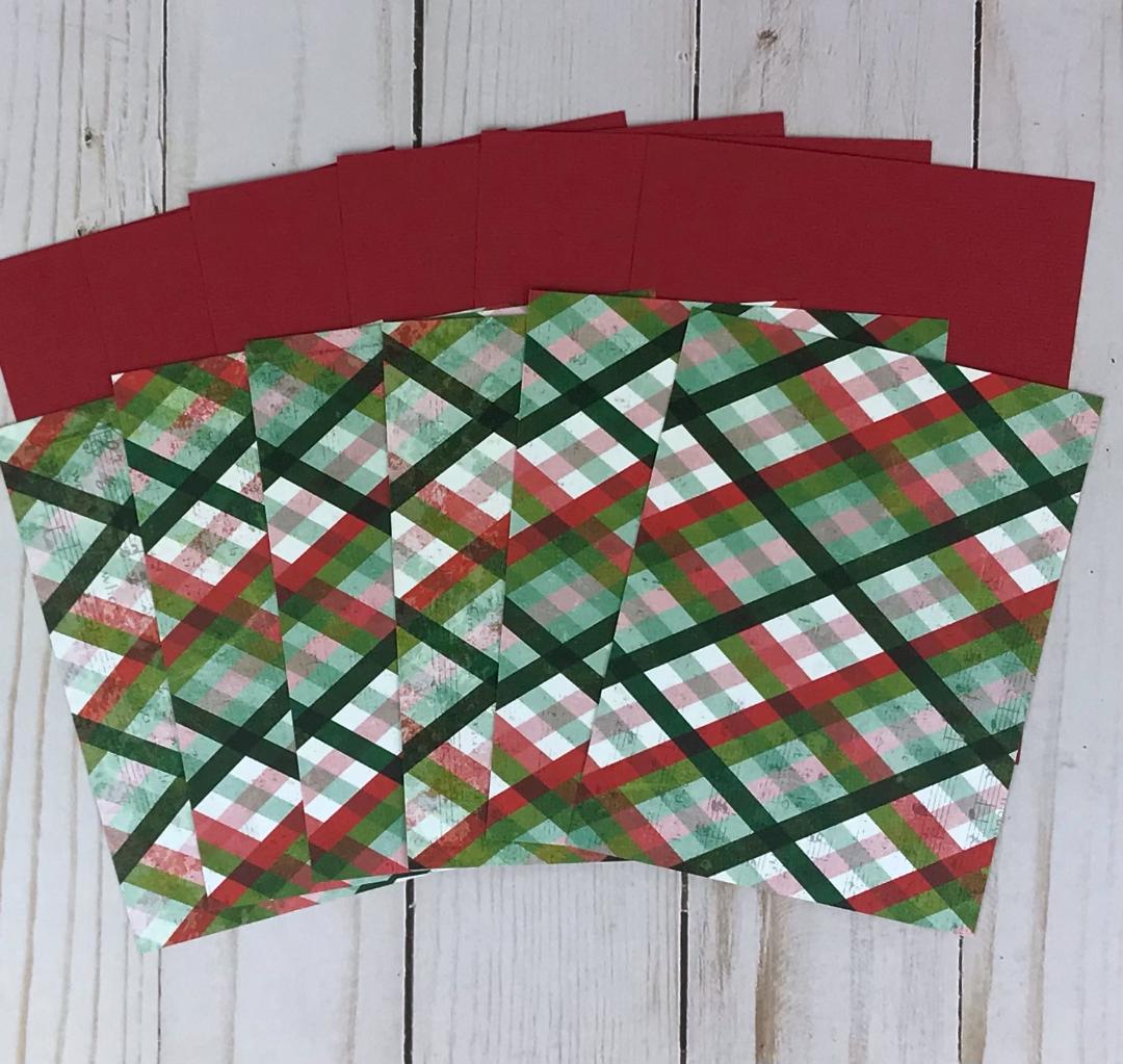 Christmas Card Making Kit for Adults, Holly Jolly Card Kit