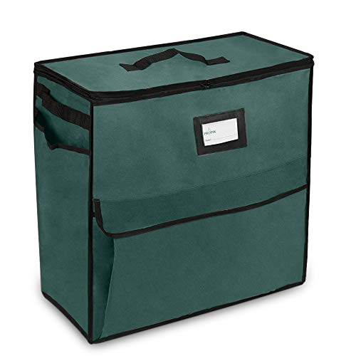 ProPik Unique Holiday Storage Organizer for Gift Bag and Wrapping Accessories (Green)