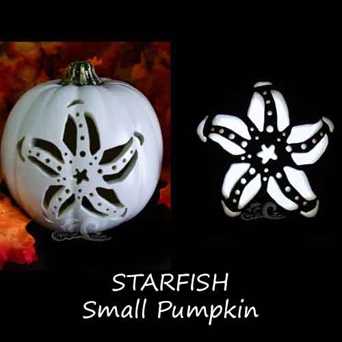 STARFISH Pumpkin!  Nautical~Coastal~Sea Creature~Beach Themed Pumpkin product 1