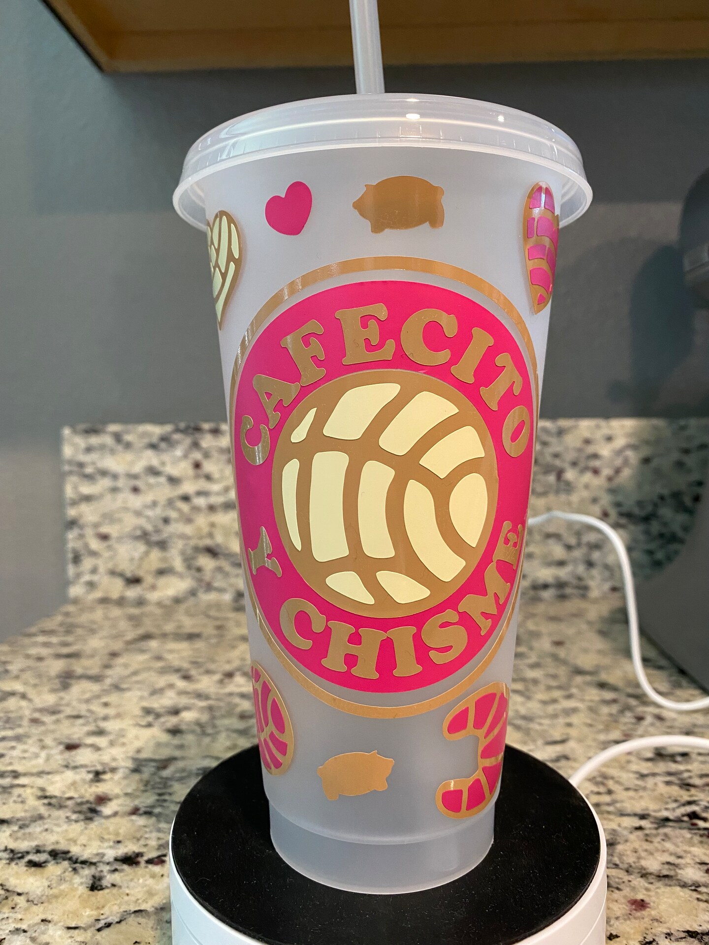 Cafecito Y Chisme Starbucks Cold Cup