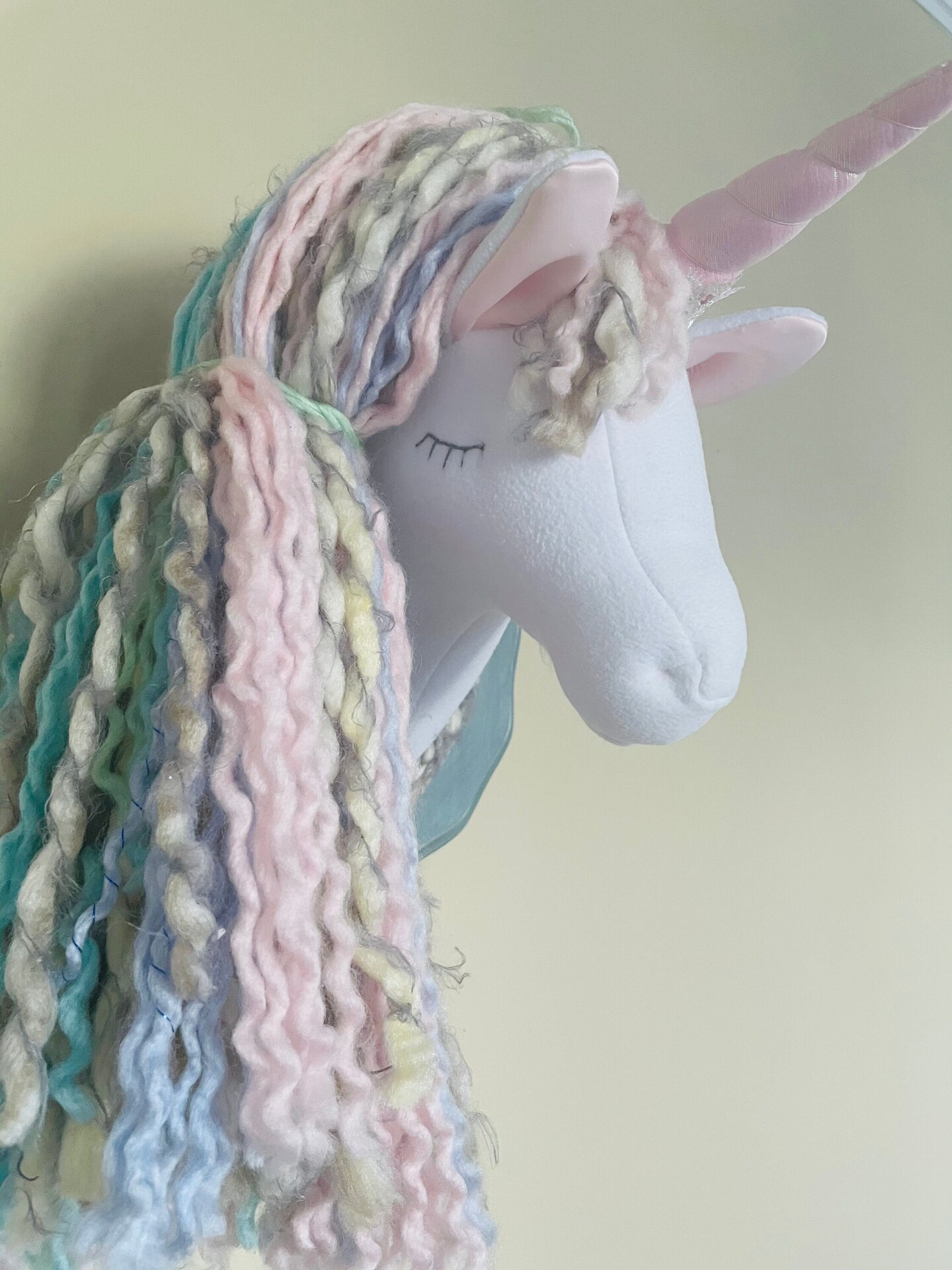 Willow Custom Unicorn Head Wall Mount Unicorn Decor MakerPlace by Michaels