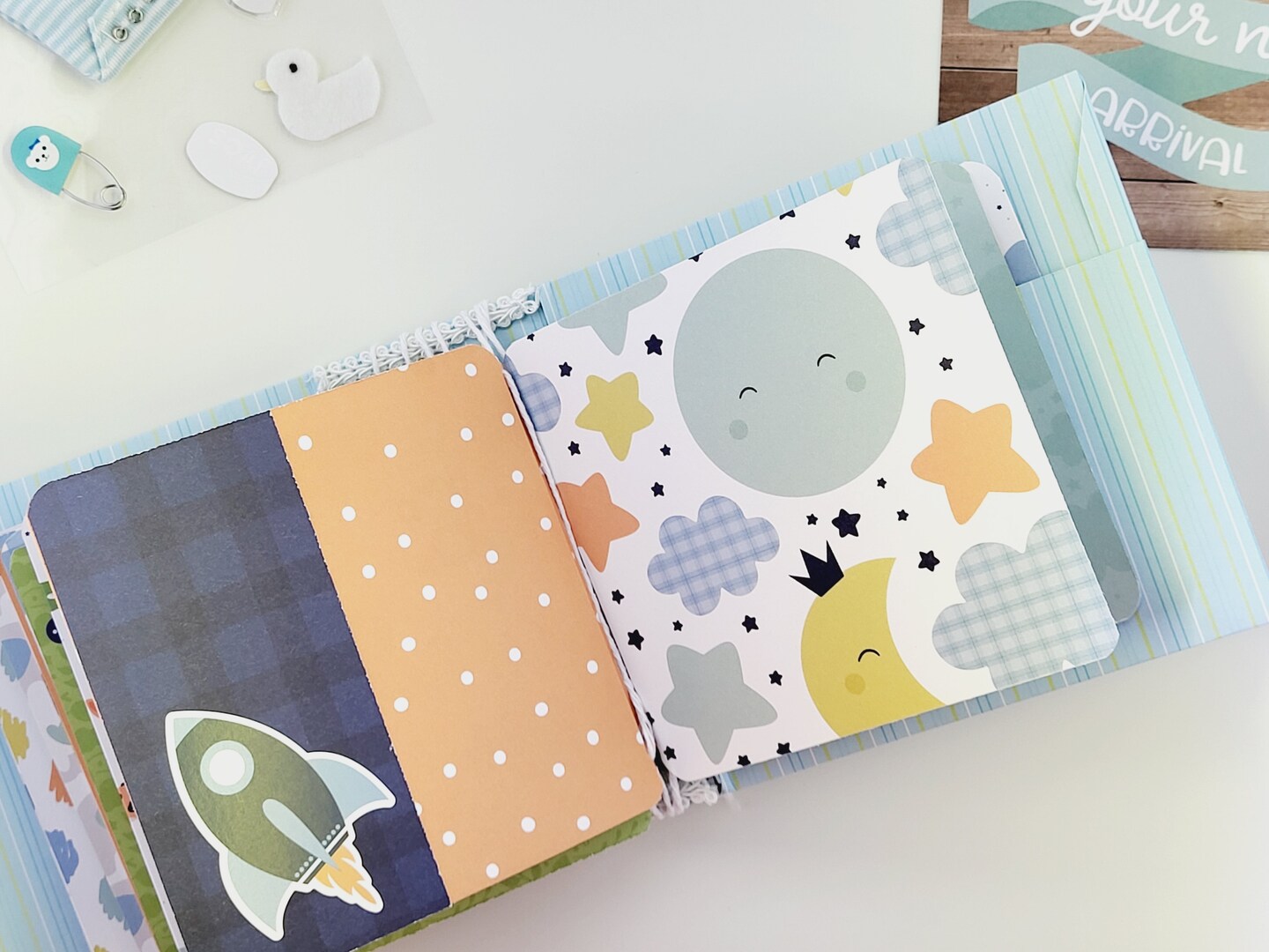 Baby Scrapbook Album, 4x4