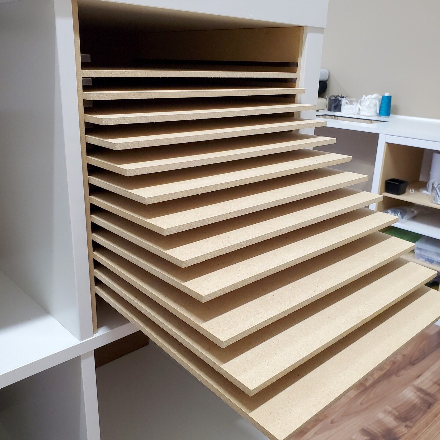 Pull Out Shelf Cube Insert for Cube Storage Shelves