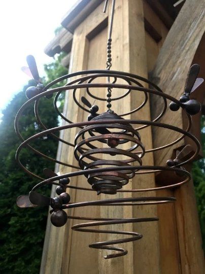 Honey Bee Spiral Mobile
