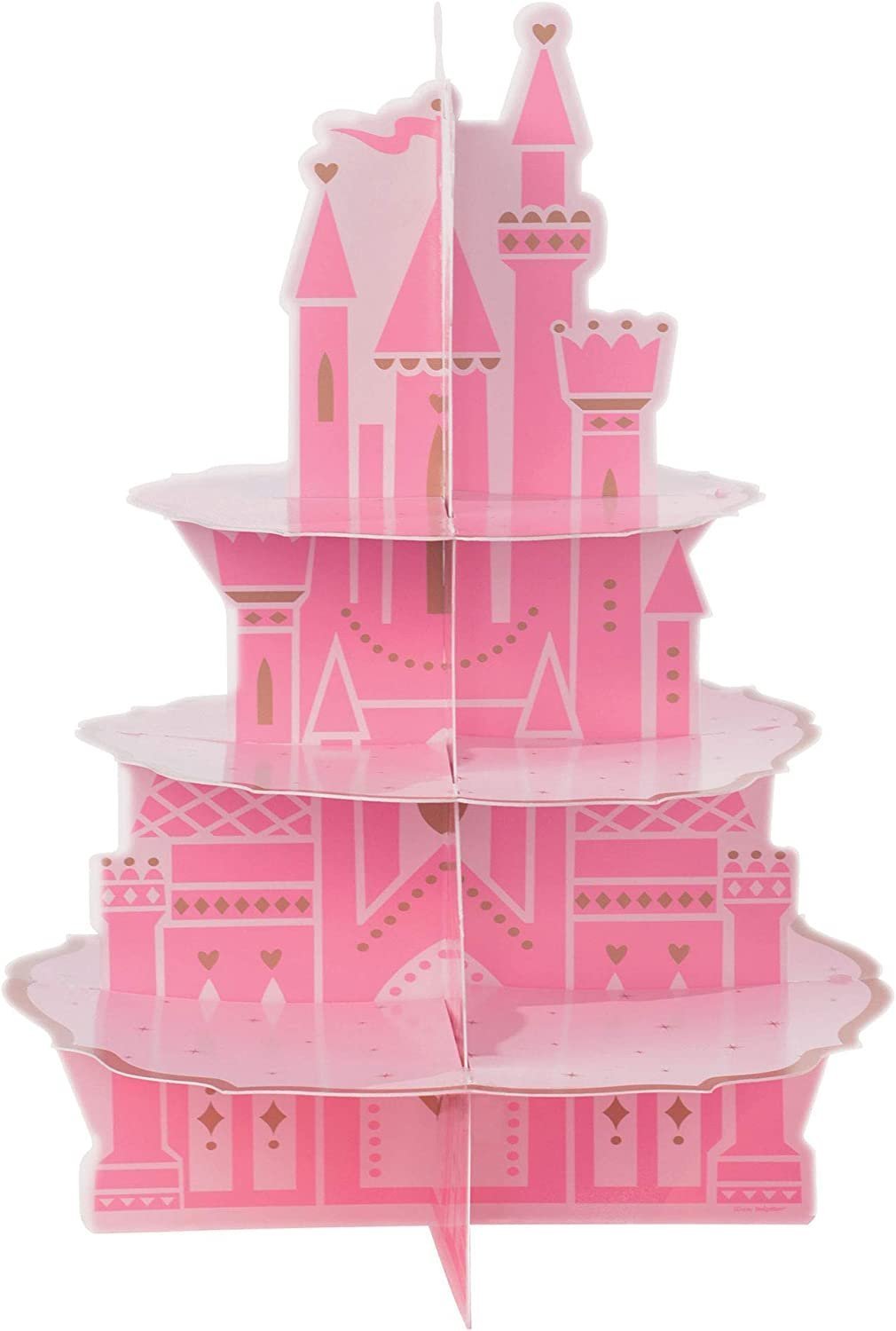 Disney Princess Castle Treat/Cupcake Stand - 17 1/2&#x22; x 12 3/4&#x22;, 1 Pc
