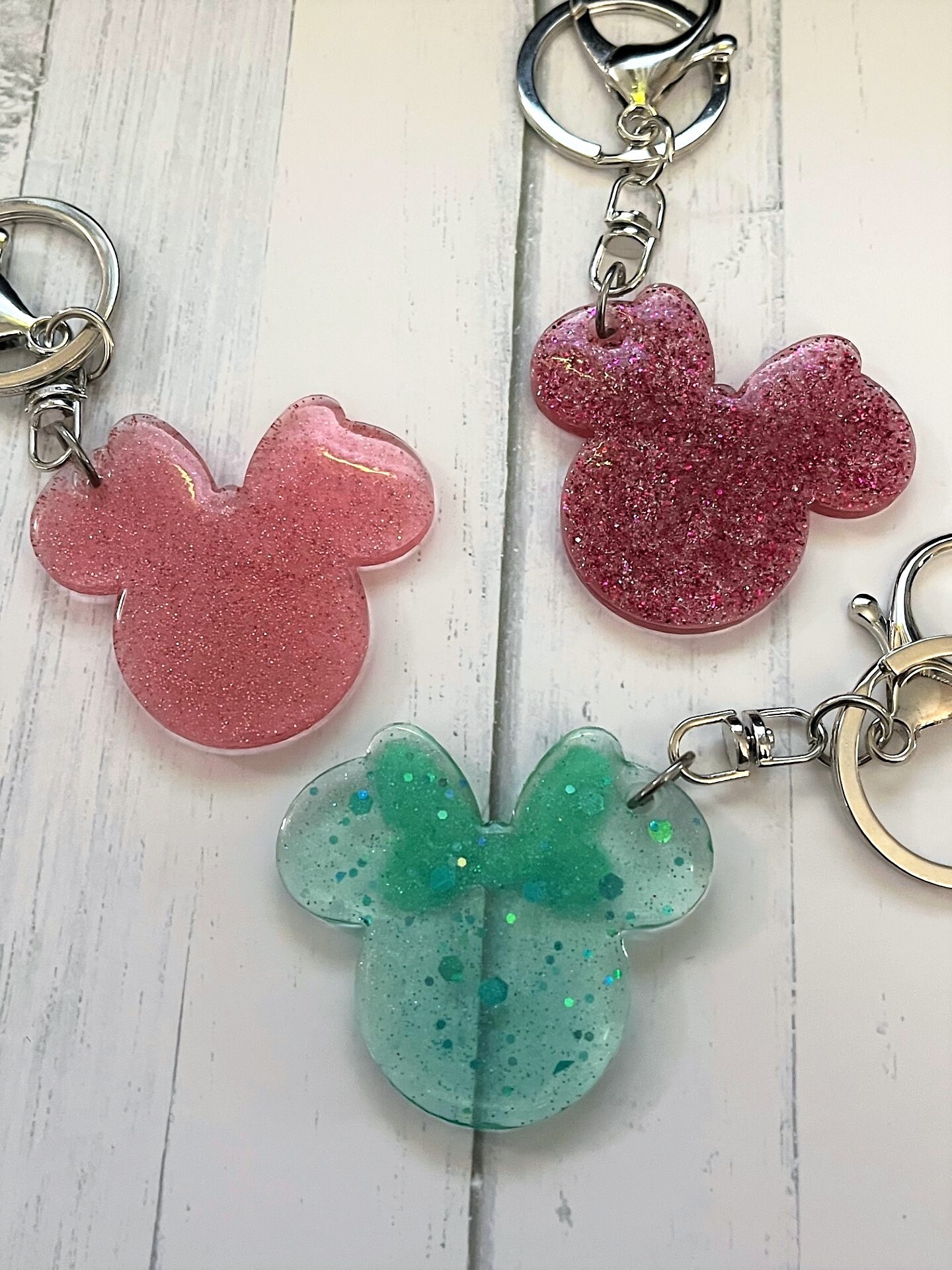 Minnie mouse hot sale ears keychain