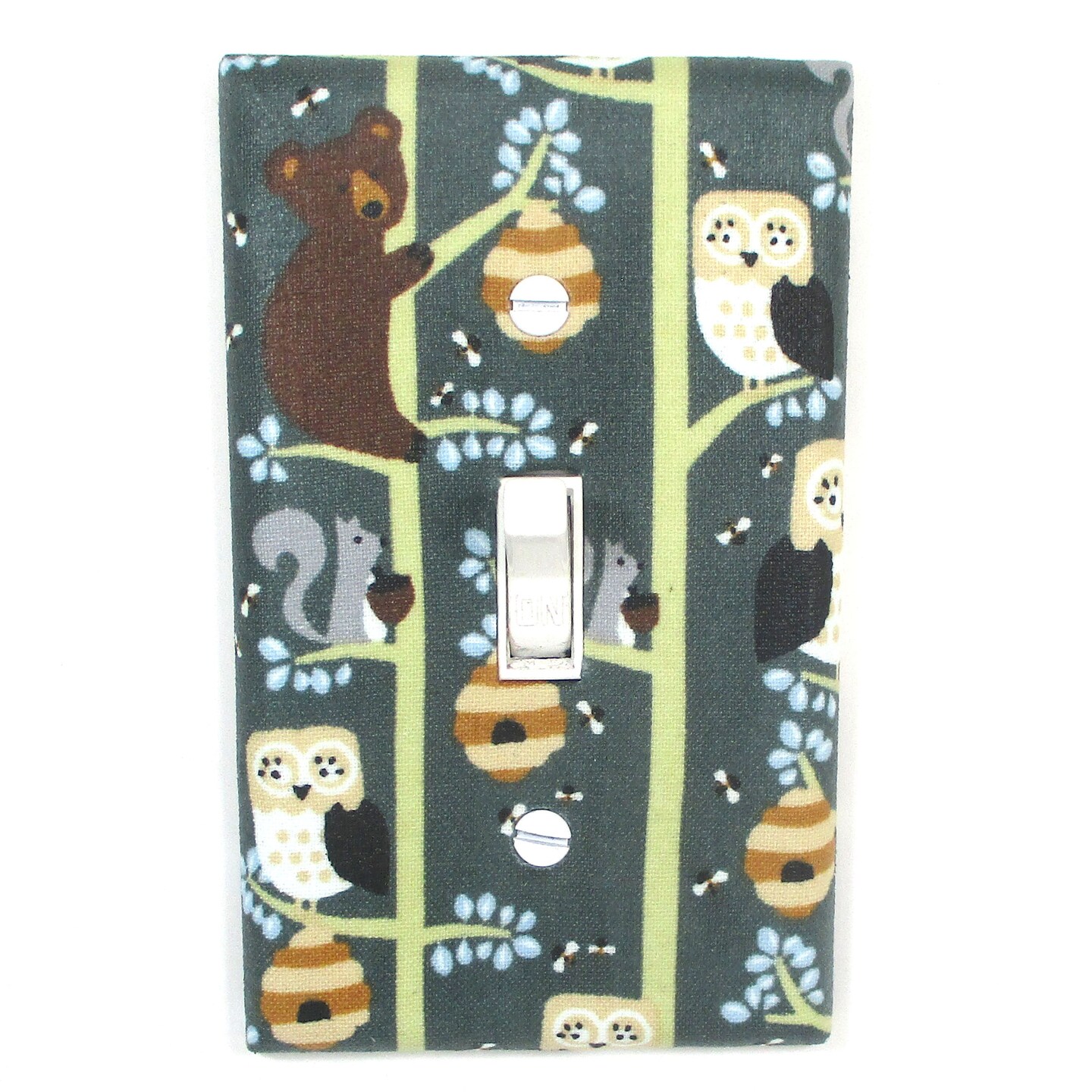 Last one sale Woodland Animals Nursery Decor Wall Art Light Switch Cover Plate Home Decor Gift Decoration MakerPlace by Michaels