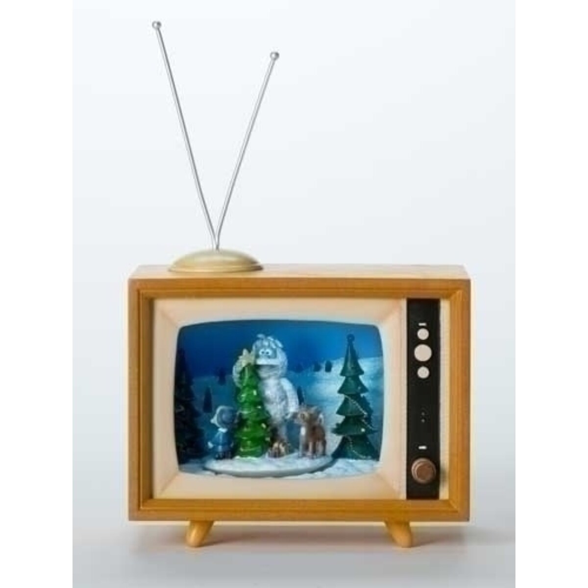 Roman 8.5" LED Lighted Musical Rudolph TV Christmas Tabletop Decoration