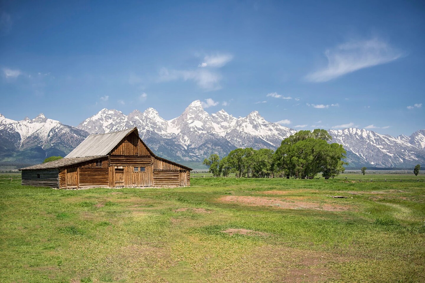 The Barn - The Moulton Barn, Grand Teton National Park - Mormon Row ...