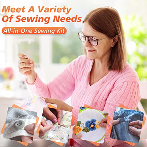 Coquimbo Sewing Kit for Adults, Beginner, Kids, Traveler, Emergency Repair,  Home DIY, Mini Portable Sewing Supplies Accessories with Thread, Needle,  Scissors, Measure Tape, Thimble etc - Coupon Codes, Promo Codes, Daily  Deals