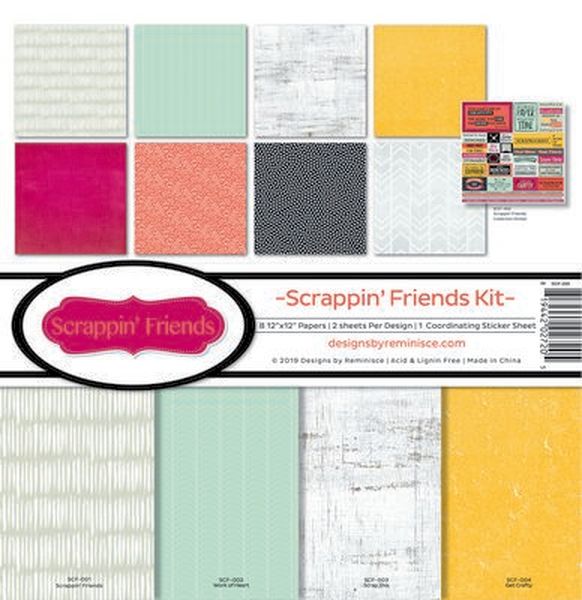 Reminisce Scrappin&#x27; Friends Collection Kit