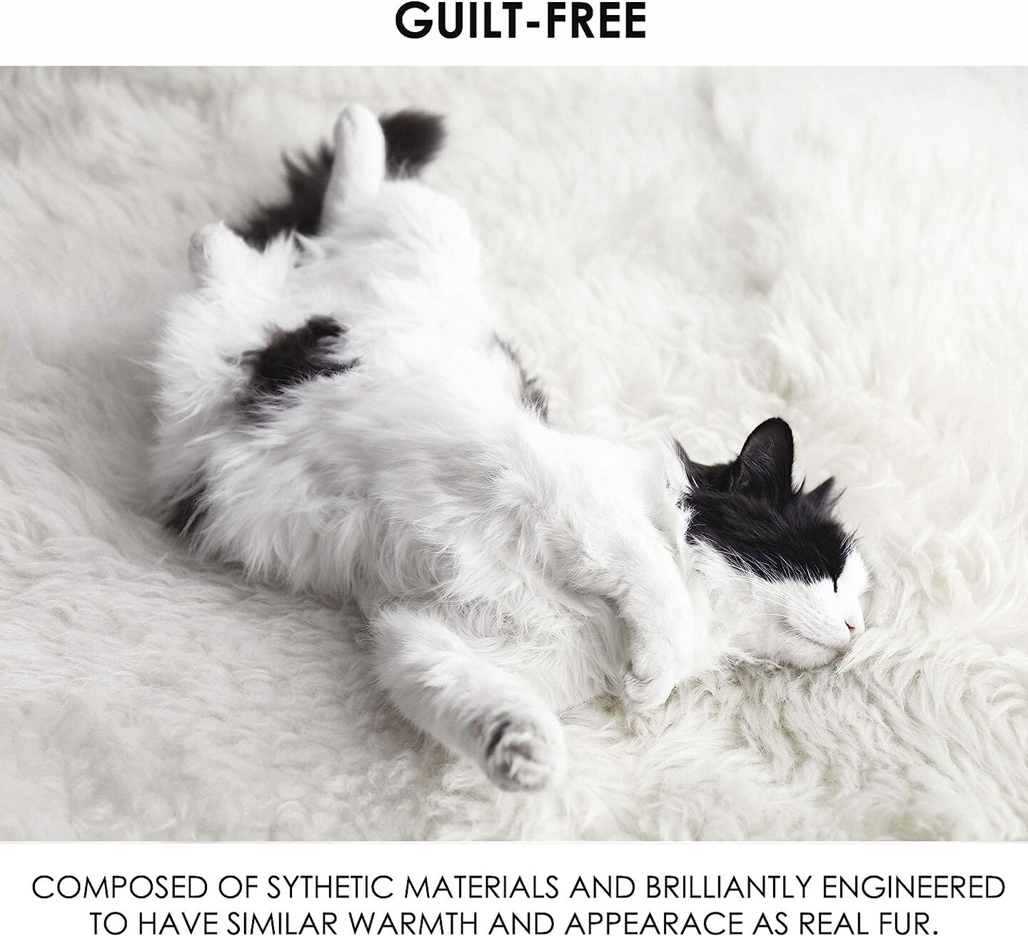 FabricLA Shaggy Faux Fur Fabric - 15" X 15" Inches Pre-Cut - Use Fake Fur Fabric for DIY, Craft Fur Decoration, Fashion Accessory, Hobby - Peach